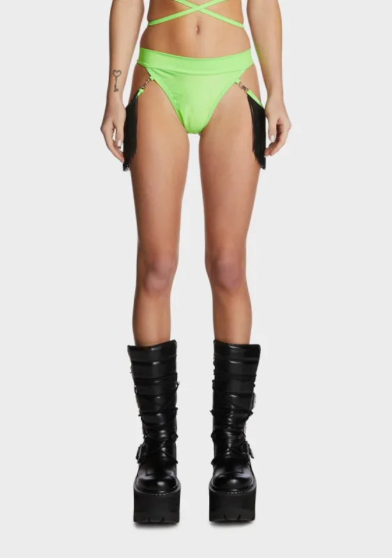 Sunrise Fringe Bottoms sold by Dolls Kill