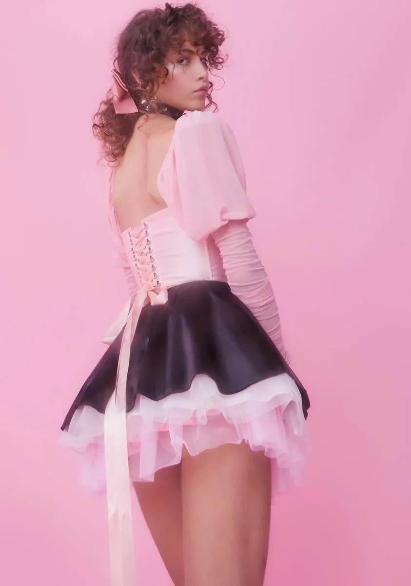 Stroke Of Midnight Tulle Skirt sold by Dolls Kill product image thumbnail 4