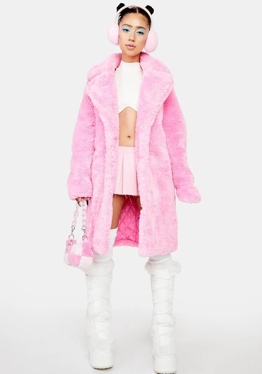 Leading You On Faux Fur Coat sold by Dolls Kill product image thumbnail 3