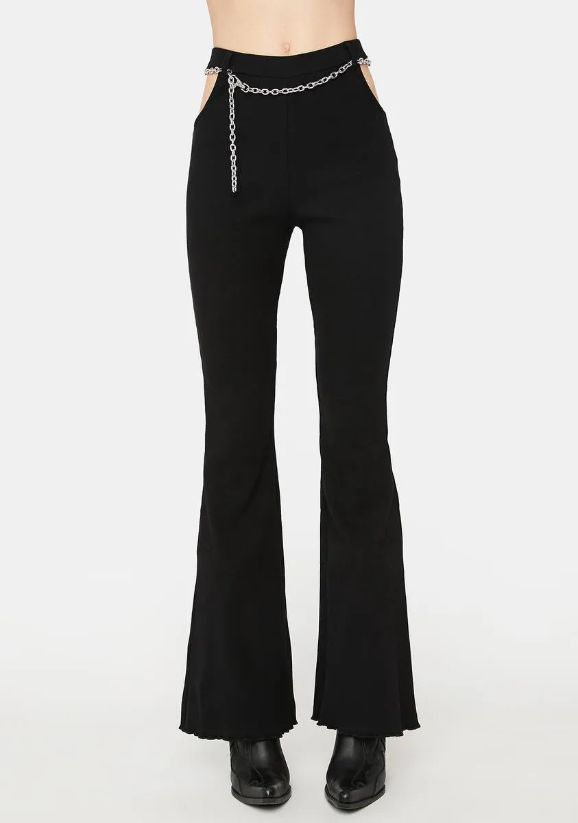 Confusion Cut-Out Pants sold by Dolls Kill