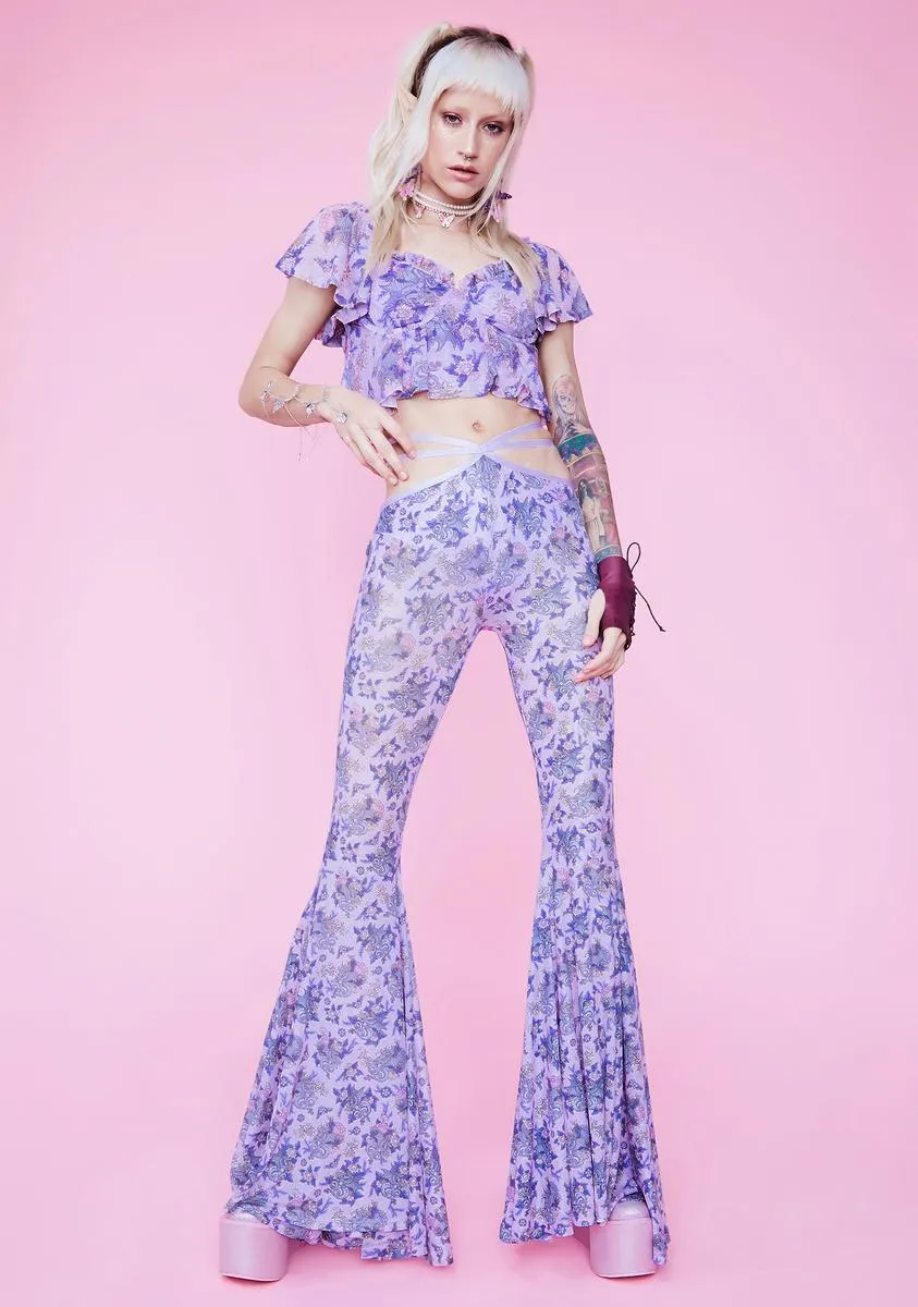 Are We Human Dragon Print Crop Top sold by Dolls Kill product image thumbnail 3