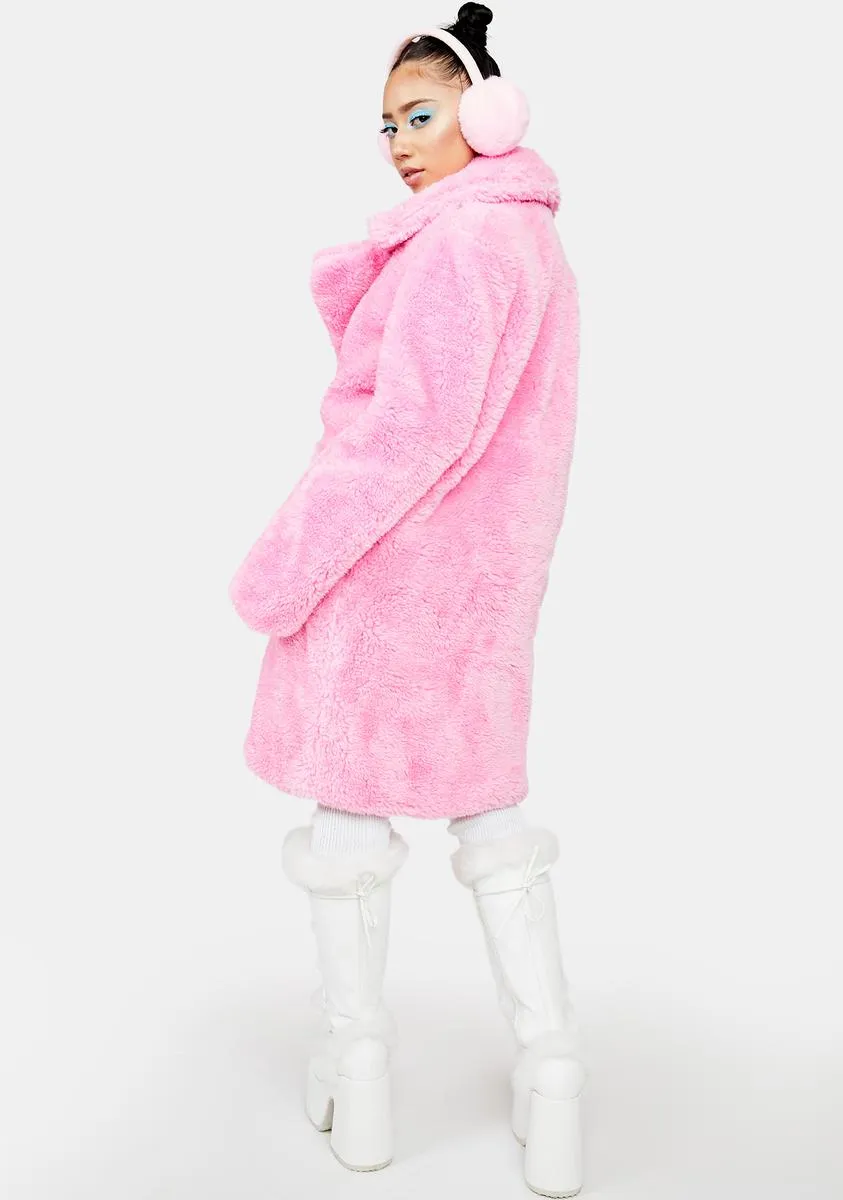 Leading You On Faux Fur Coat sold by Dolls Kill product image thumbnail 4