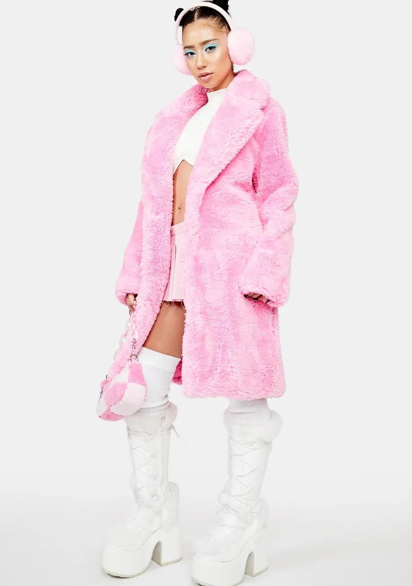 Leading You On Faux Fur Coat sold by Dolls Kill product image thumbnail 2