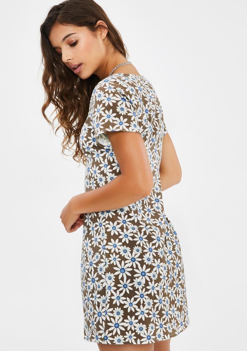 Don't Ask Don't Tell Floral Dress sold by Dolls Kill product image thumbnail 4