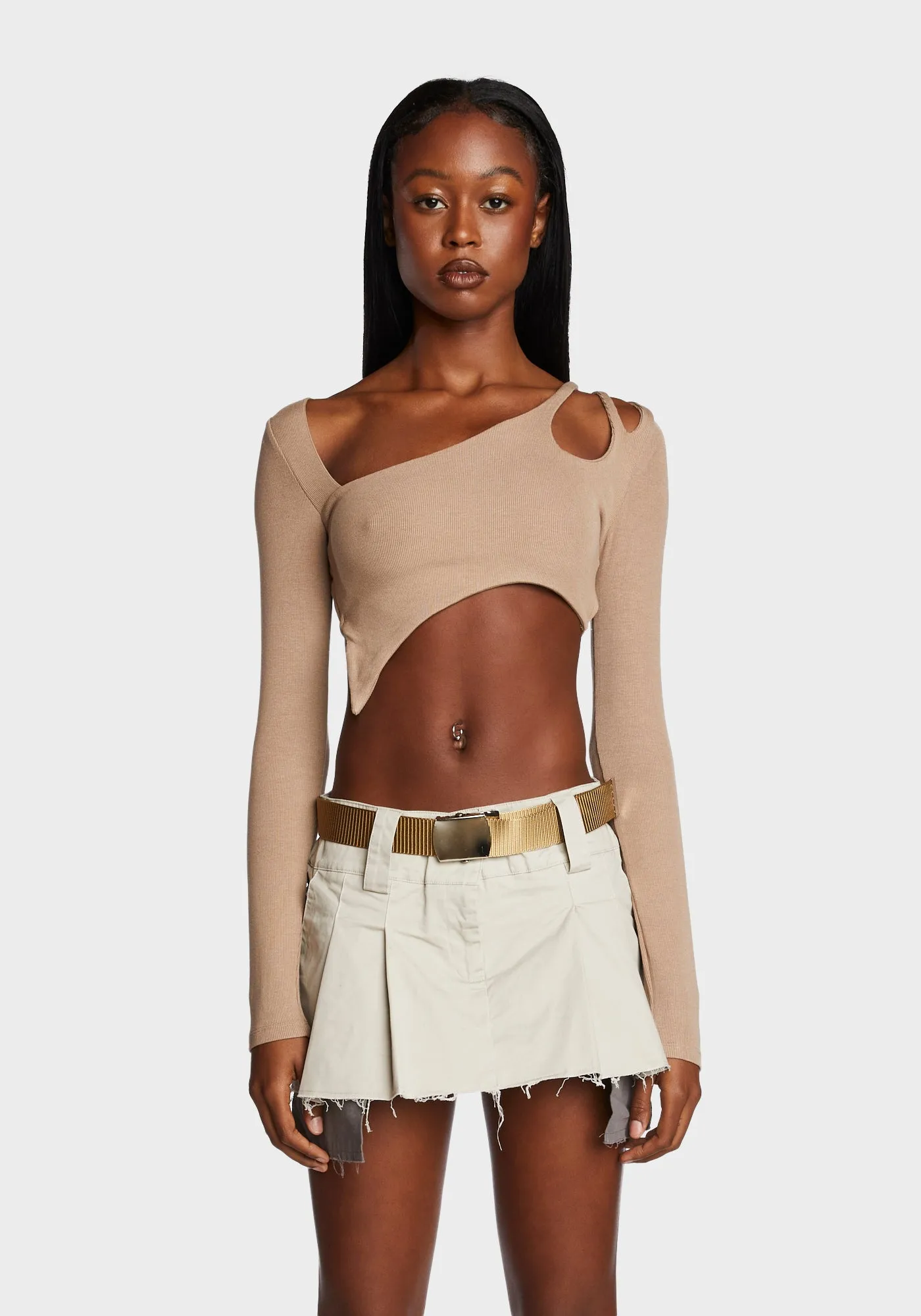 Falling For You Long Sleeve Top sold by Dolls Kill