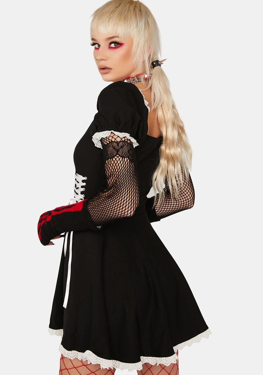 Don't Test Me Mini Dress sold by Dolls Kill product image thumbnail 4