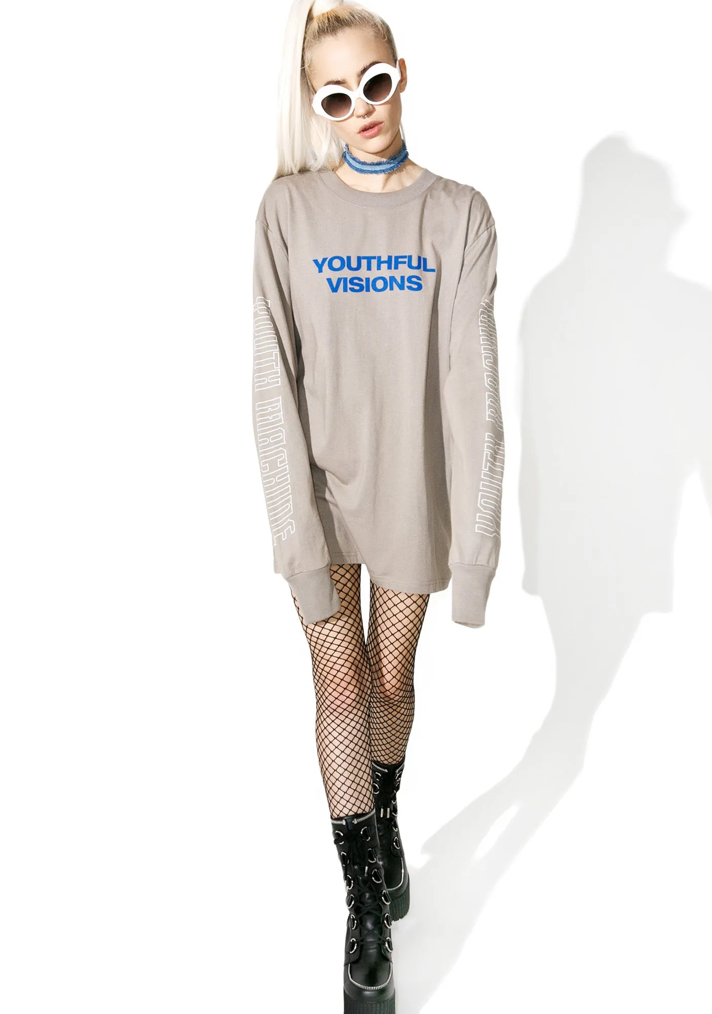 Visions Long Sleeve Tee sold by Dolls Kill product image thumbnail 5
