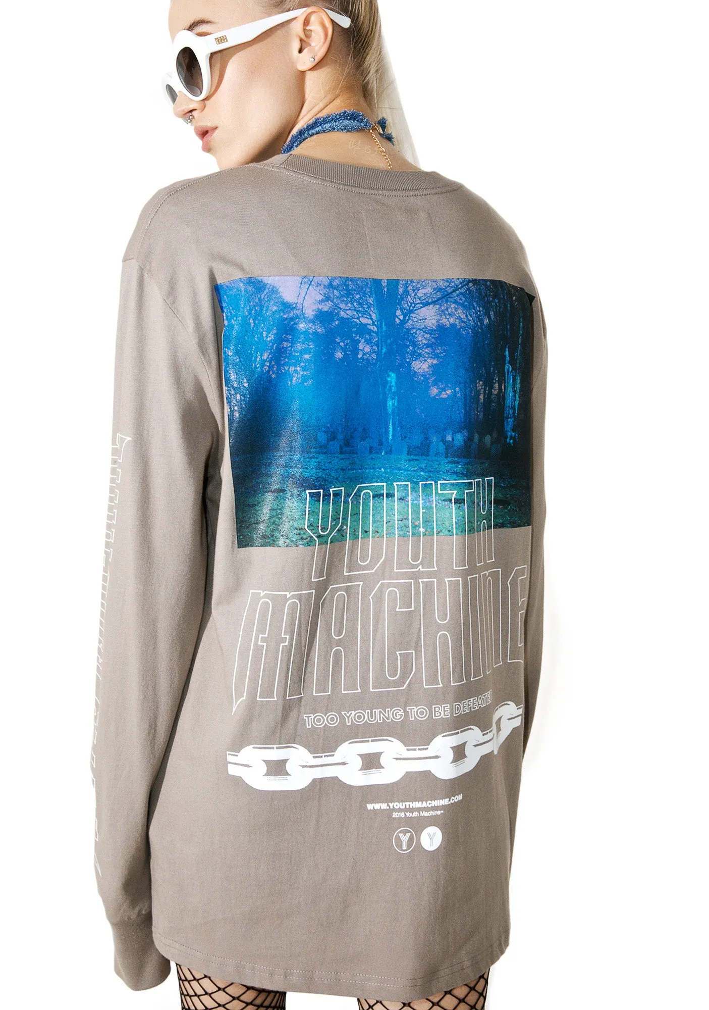 Visions Long Sleeve Tee sold by Dolls Kill product image thumbnail 2