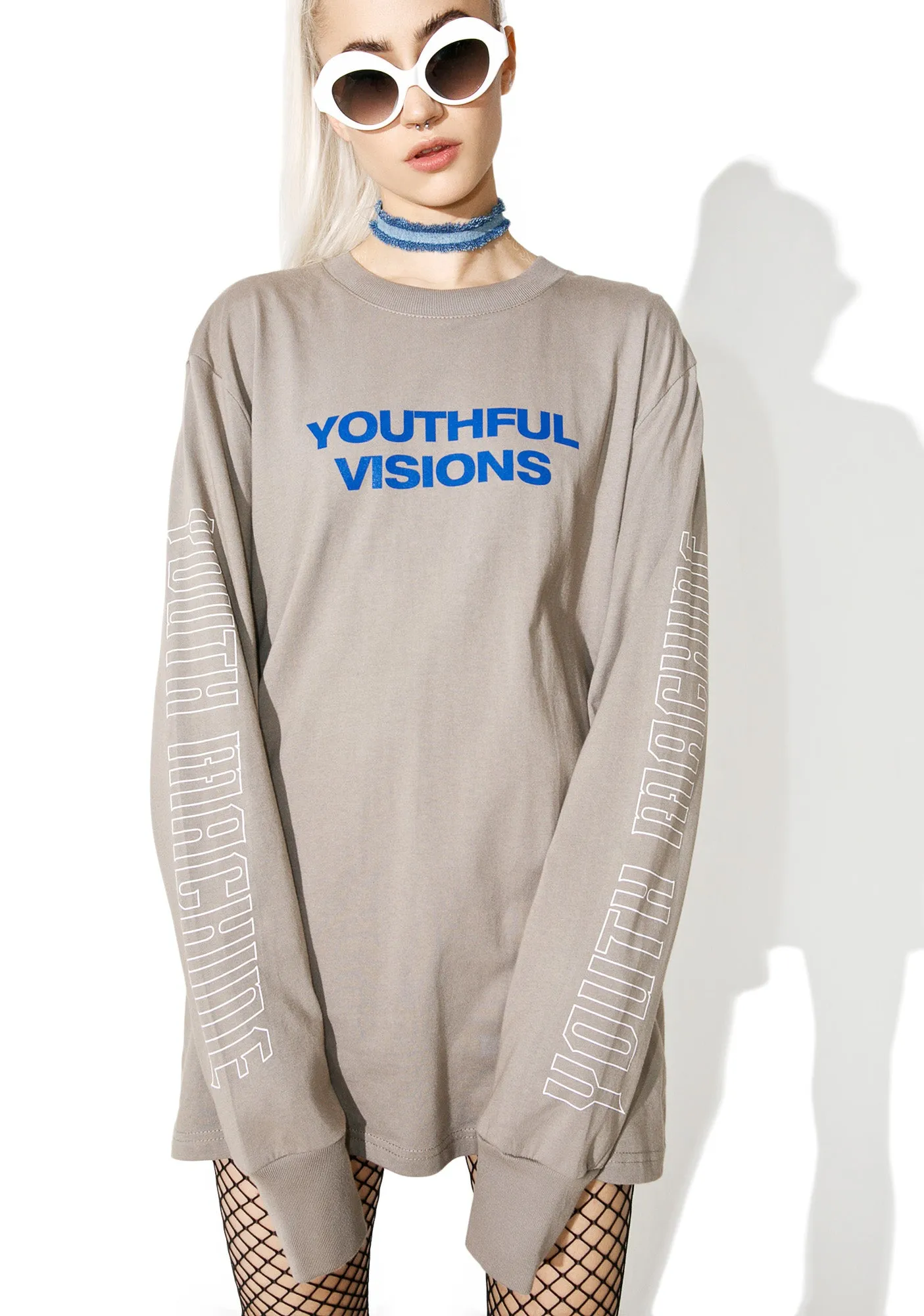 Visions Long Sleeve Tee sold by Dolls Kill