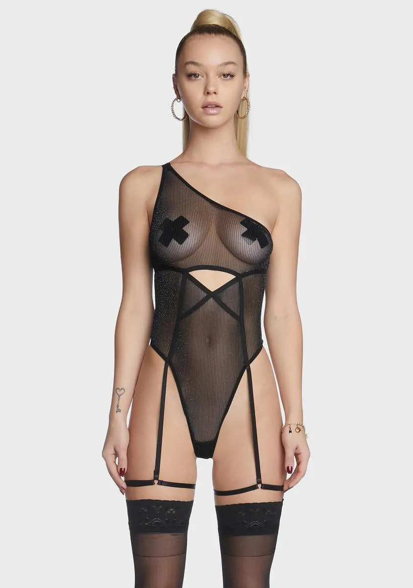 Breakaway Sheer Teddy sold by Dolls Kill