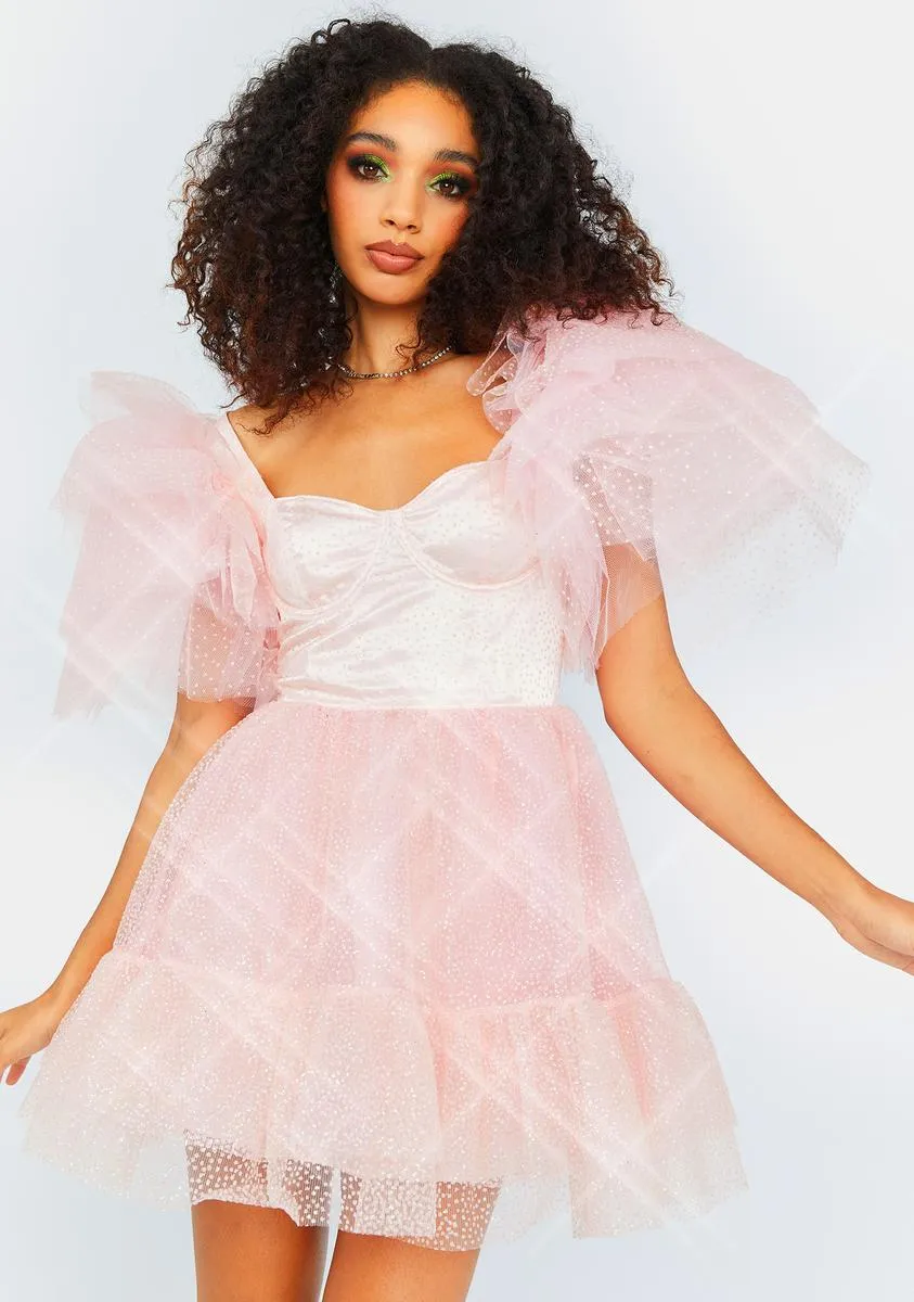 Fell From A Star Mini Dress sold by Dolls Kill