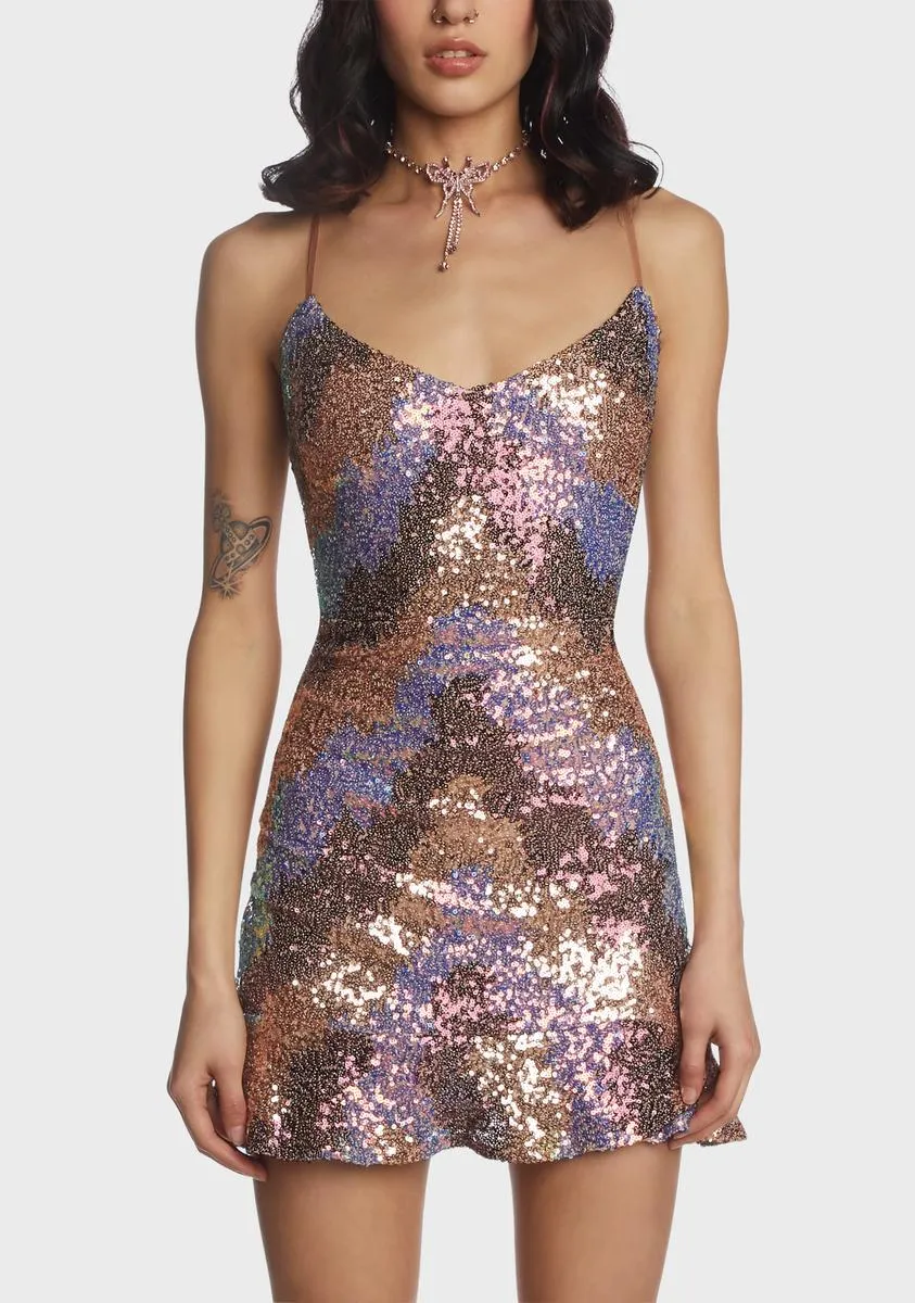 Exclusive Event Sequin Dress sold by Dolls Kill product image thumbnail 2