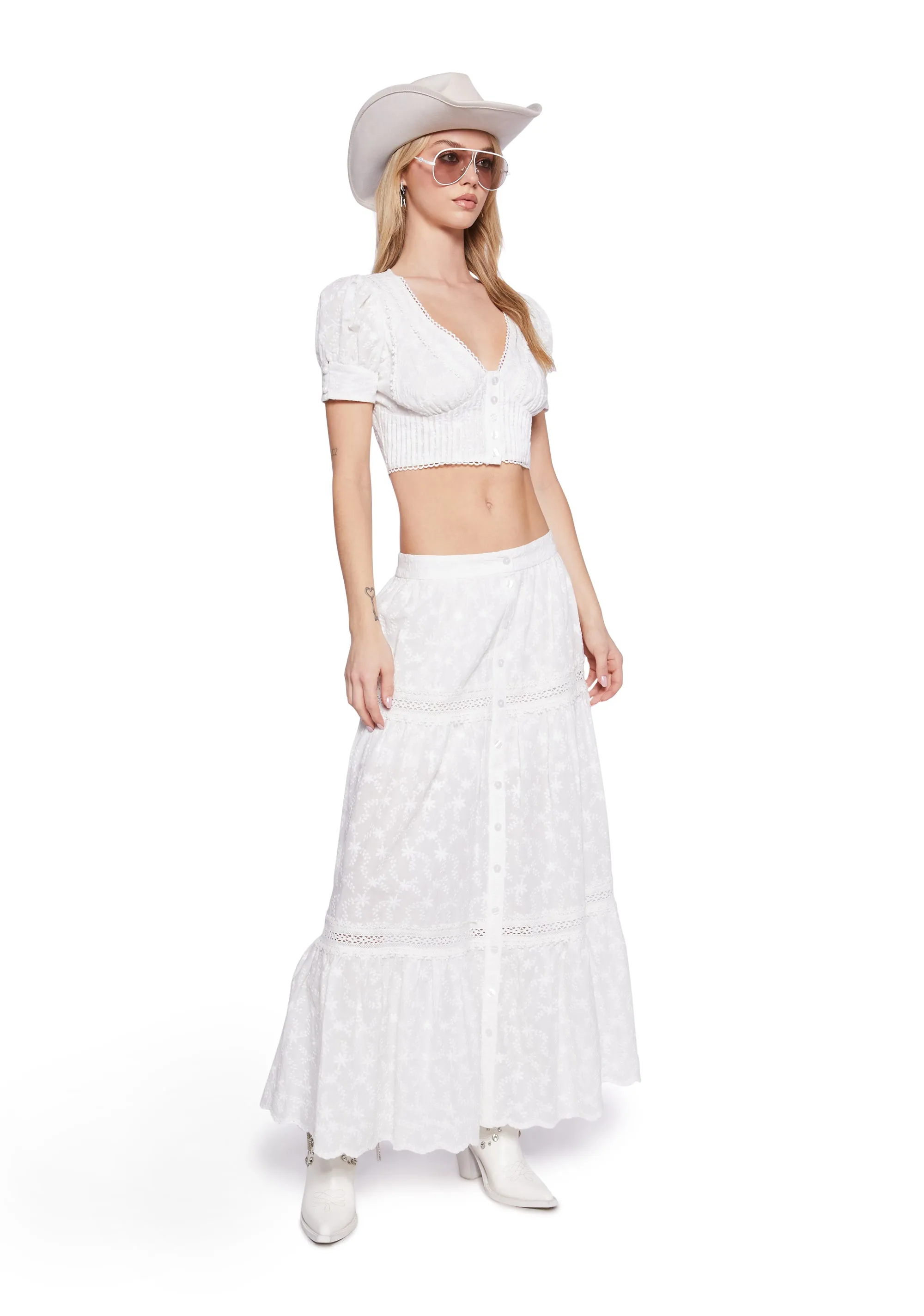 Our Love Song Short Sleeve Blouse sold by Dolls Kill product image thumbnail 2