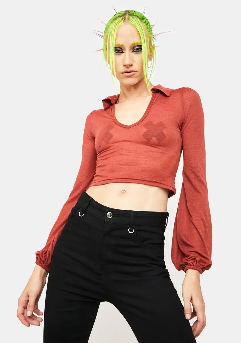 Love To Love Her Crop Top sold by Dolls Kill