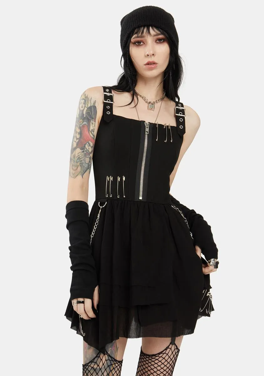 Got My Revenge Bustier Dress sold by Dolls Kill