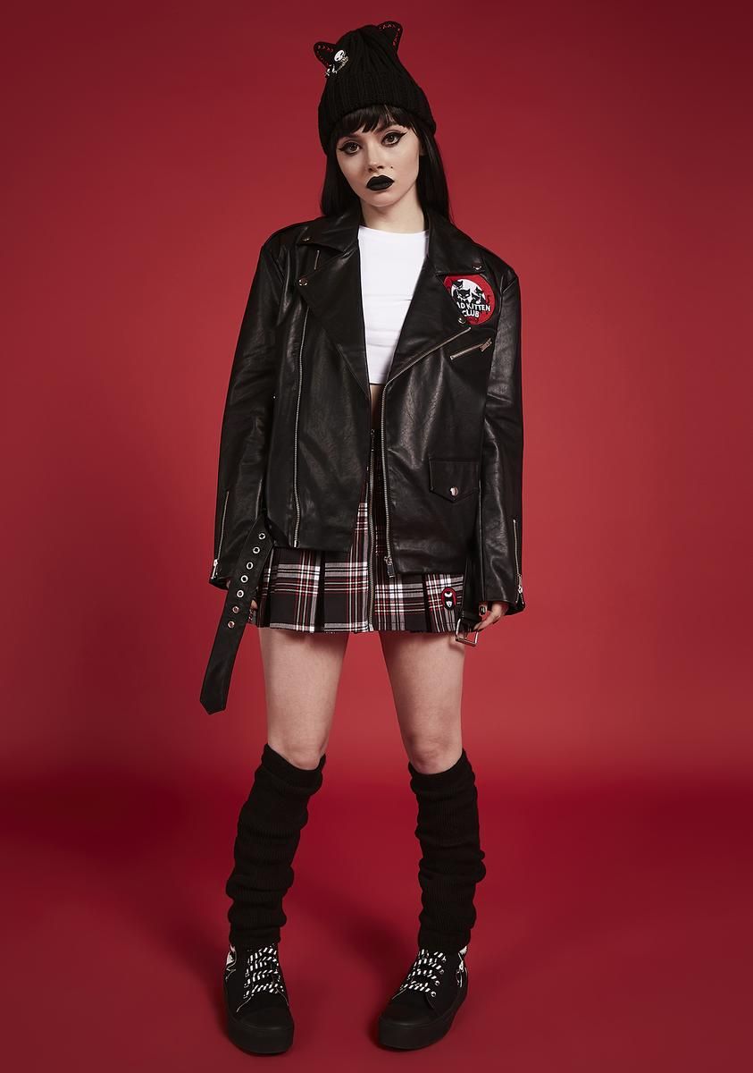 Bad Kitten Club Moto Jacket sold by Dolls Kill product image thumbnail 3