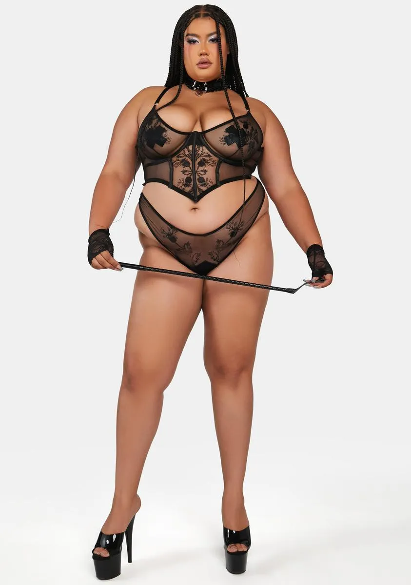 Plus Verona Sheer Bodice sold by Dolls Kill product image thumbnail 3