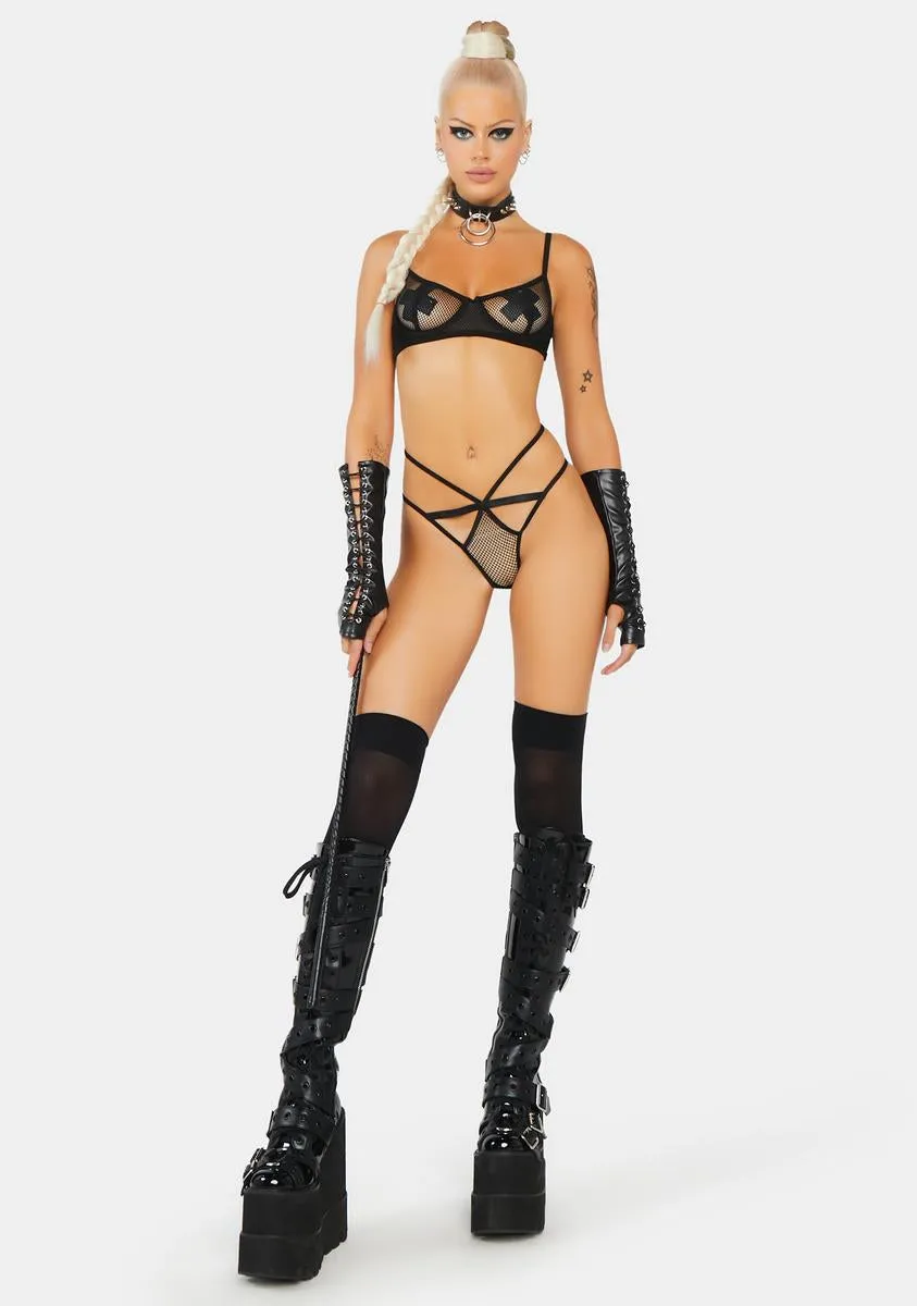 Hot Friction Fishnet G-String sold by Dolls Kill product image thumbnail 3