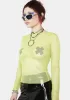 Digital Reboot Fishnet Top sold by Dolls Kill