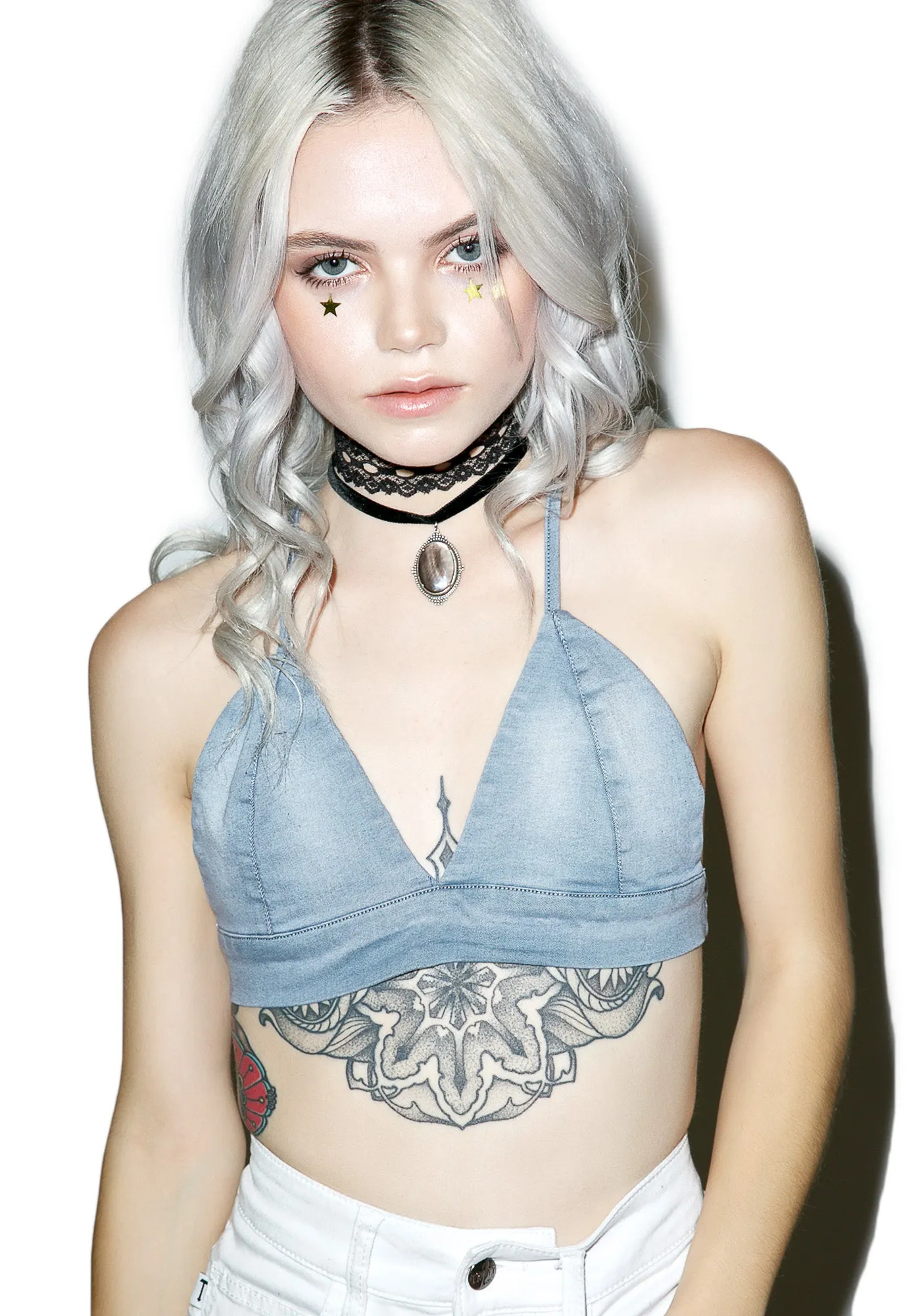 Strapped For Yew Strappy Bralette sold by Dolls Kill product image thumbnail 3