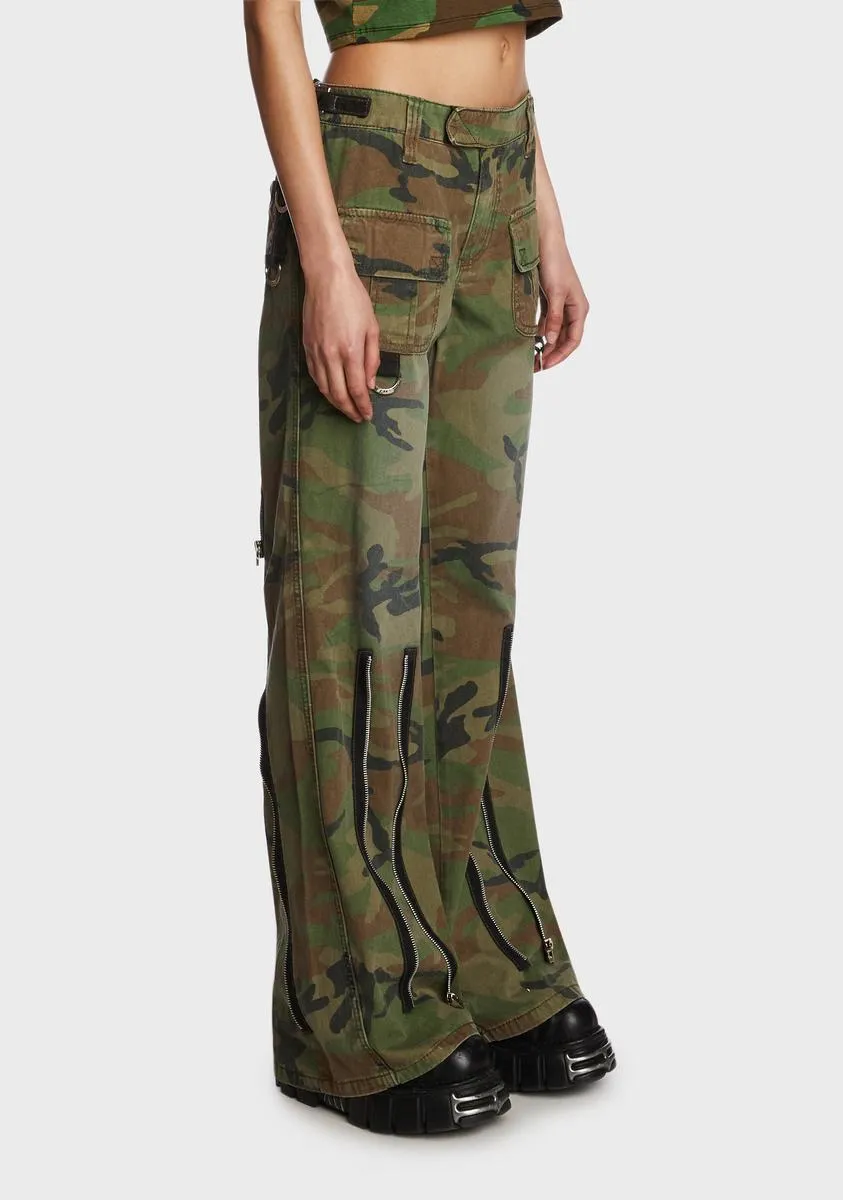 Peace Cargo Pants sold by Dolls Kill product image thumbnail 3