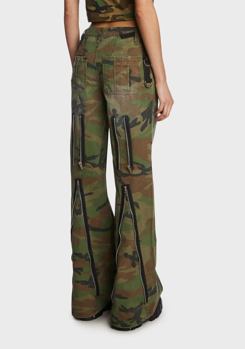 Peace Cargo Pants sold by Dolls Kill product image thumbnail 4