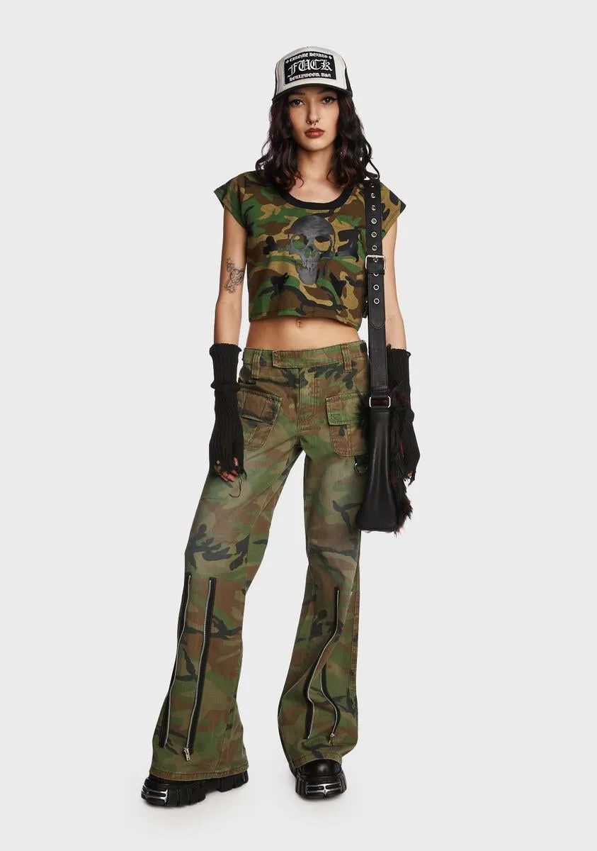 Peace Cargo Pants sold by Dolls Kill product image thumbnail 5