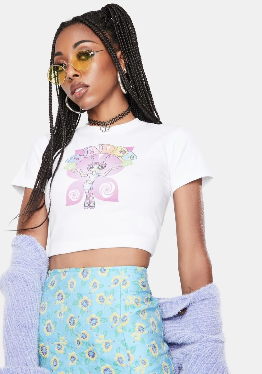 Butterfly Graphic Tee sold by Dolls Kill product image thumbnail 2