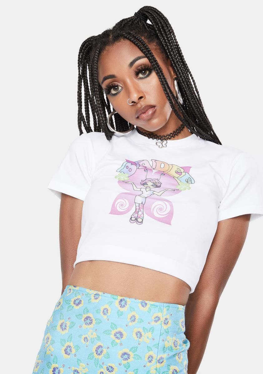 Butterfly Graphic Tee sold by Dolls Kill