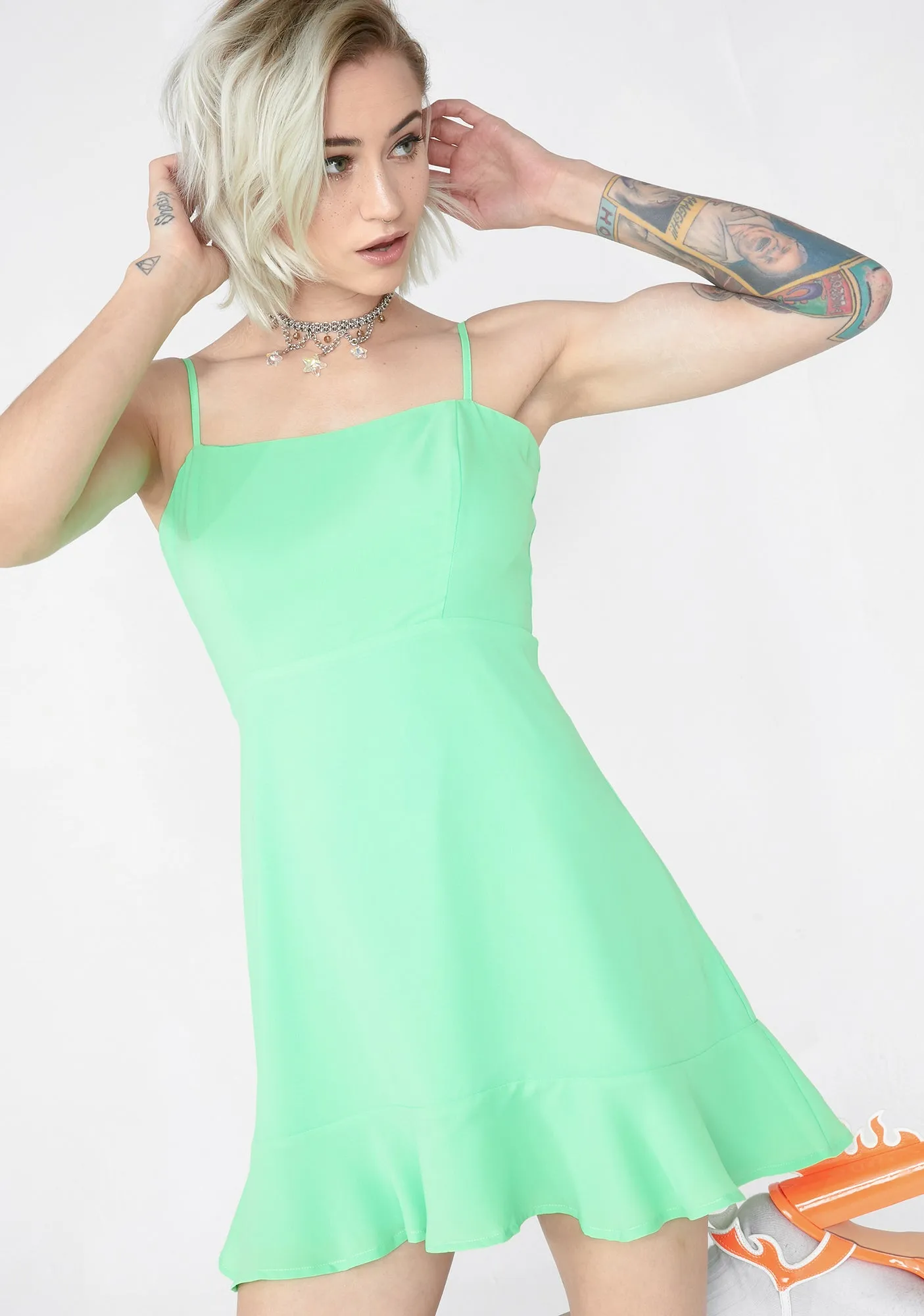 City Of Cuties Mini Dress sold by Dolls Kill