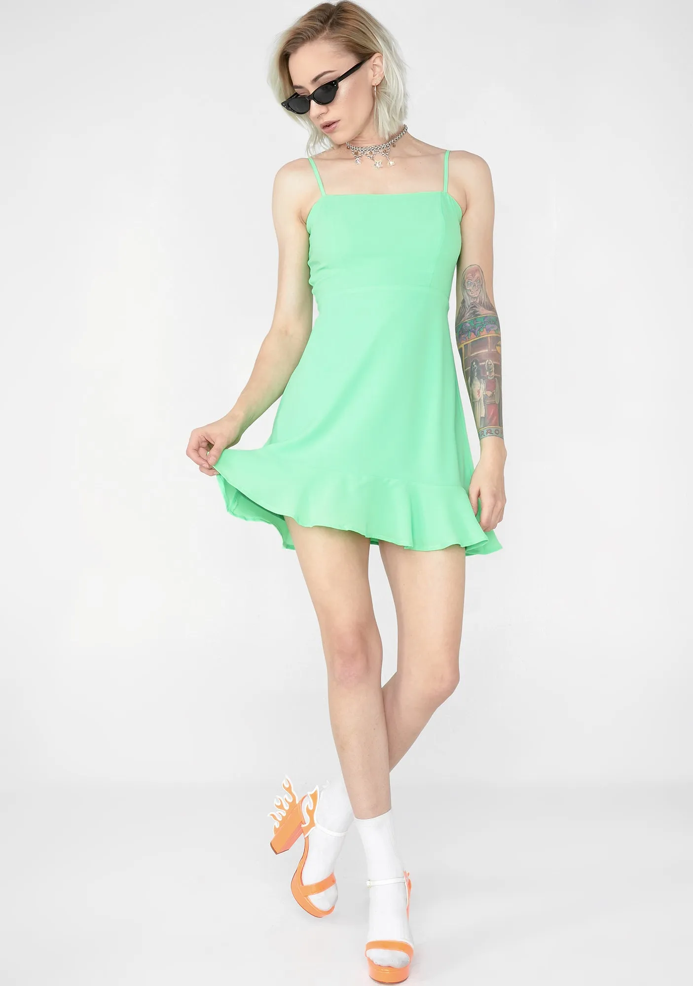 City Of Cuties Mini Dress sold by Dolls Kill product image thumbnail 3