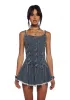 Little Miss Attitude Mini Dress - Light Blue sold by Dolls Kill