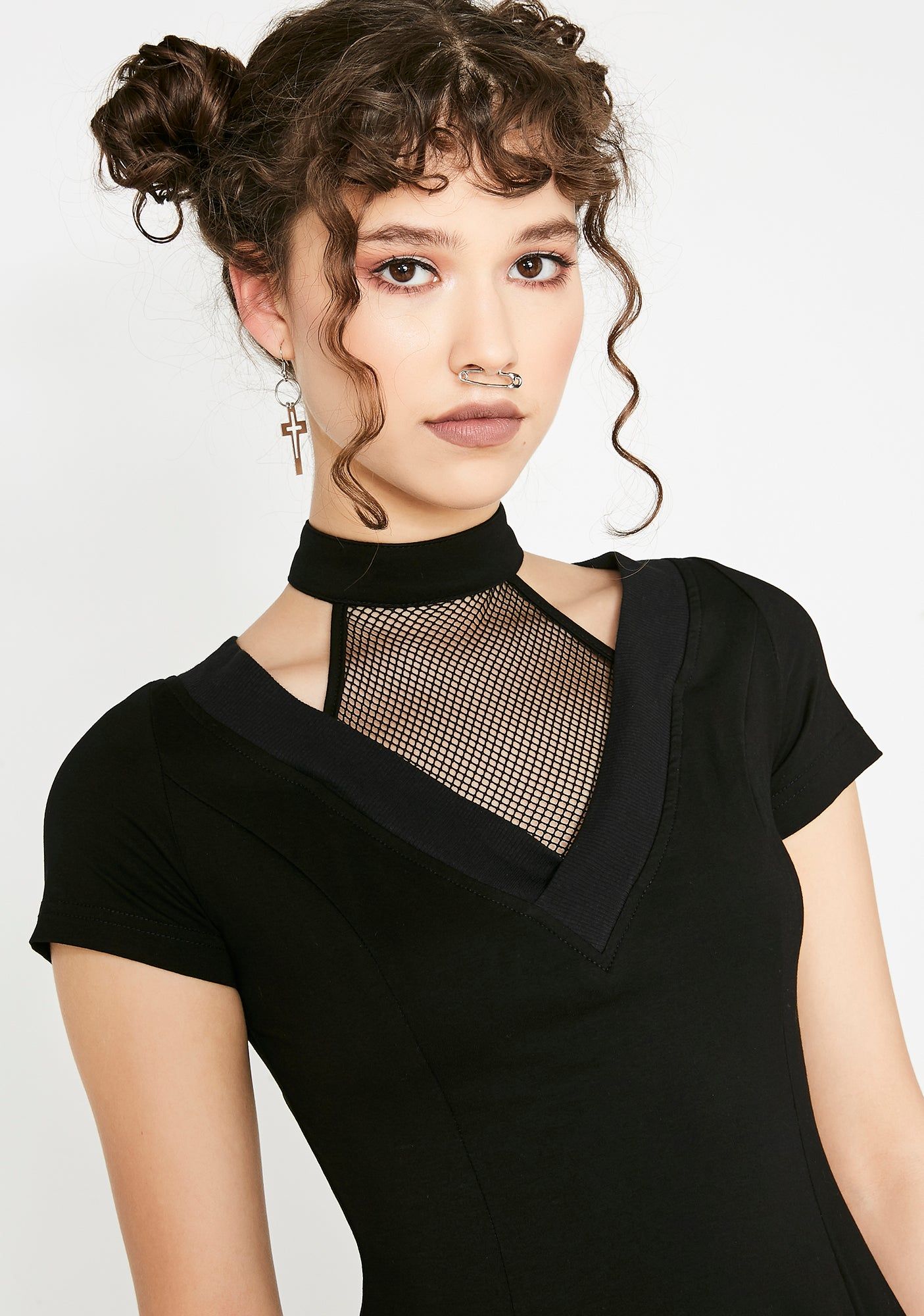 Fake Two Piece Dress sold by Dolls Kill product image thumbnail 3