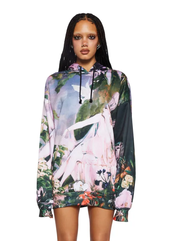 Enticing Realms Oversized Hoodie sold by Dolls Kill