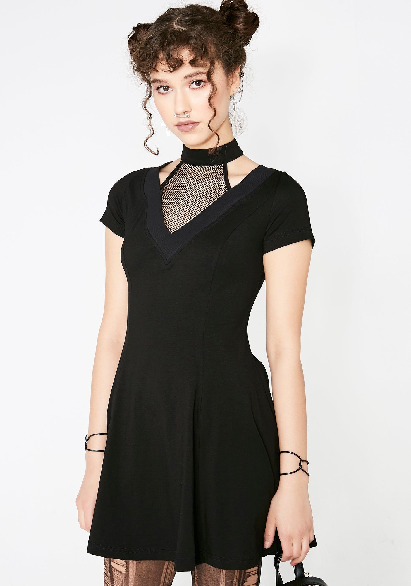 Fake Two Piece Dress sold by Dolls Kill