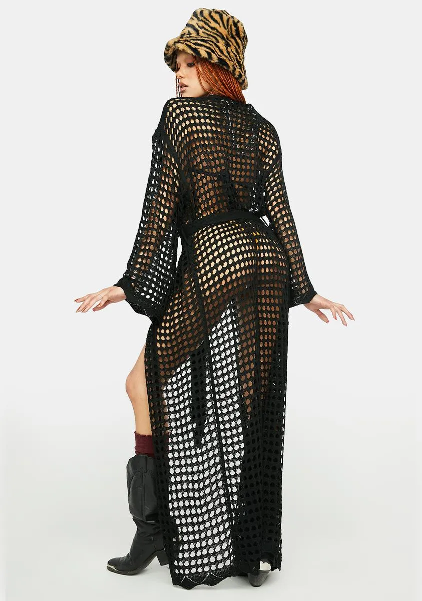 After Party Access Crochet Cardigan sold by Dolls Kill product image thumbnail 4