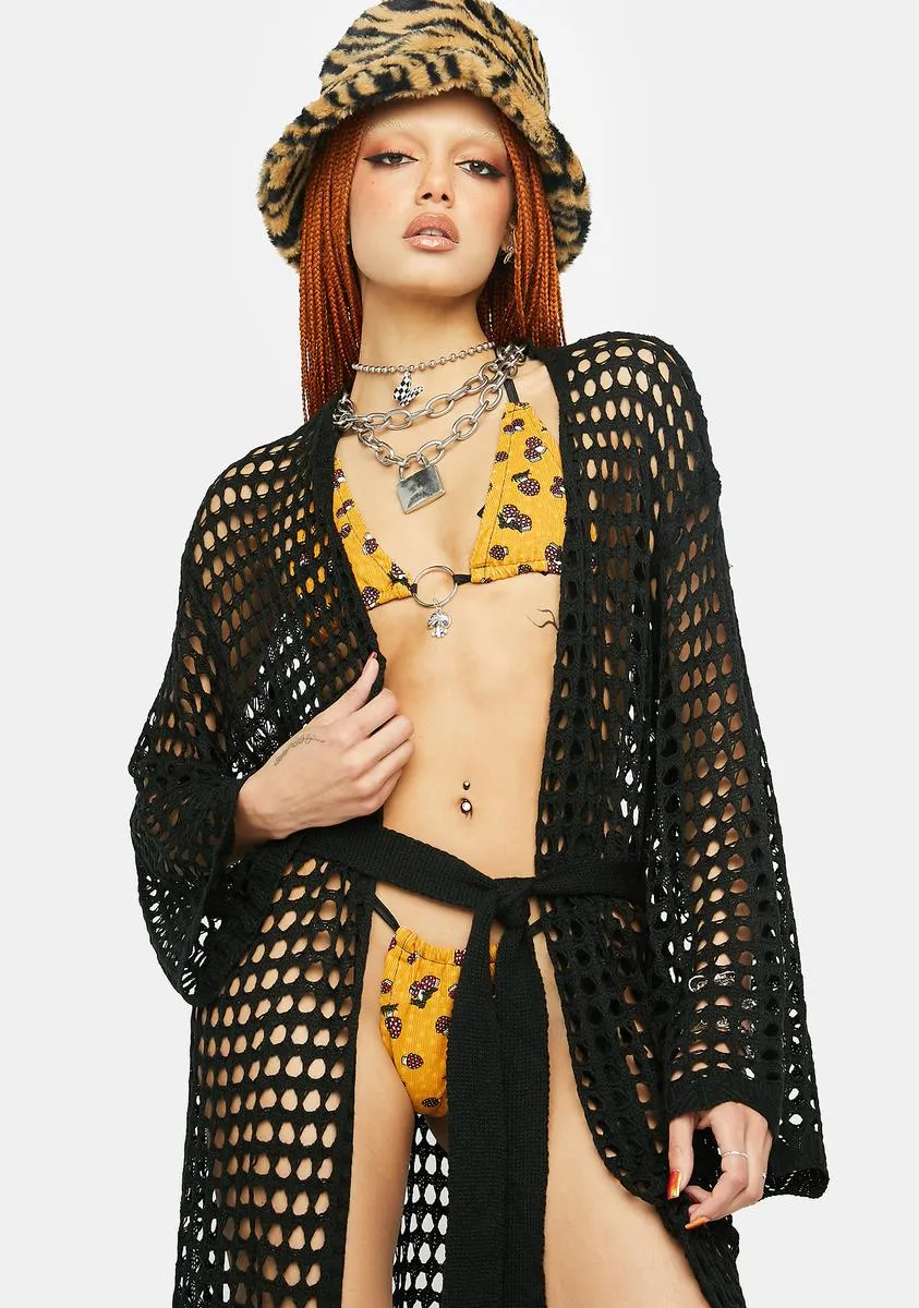 After Party Access Crochet Cardigan sold by Dolls Kill