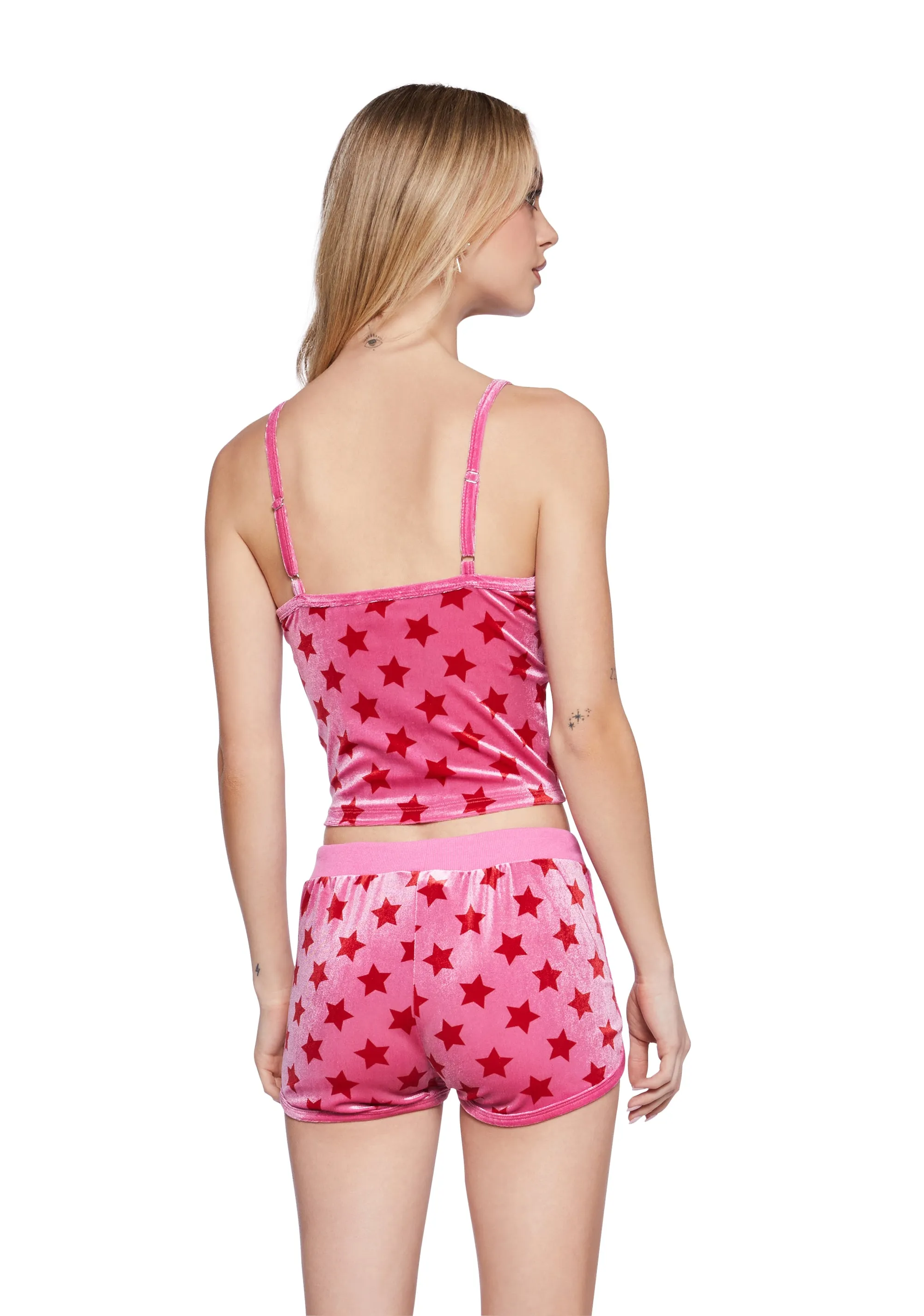 Loyal Maneater PJ Set - Star sold by Dolls Kill product image thumbnail 4
