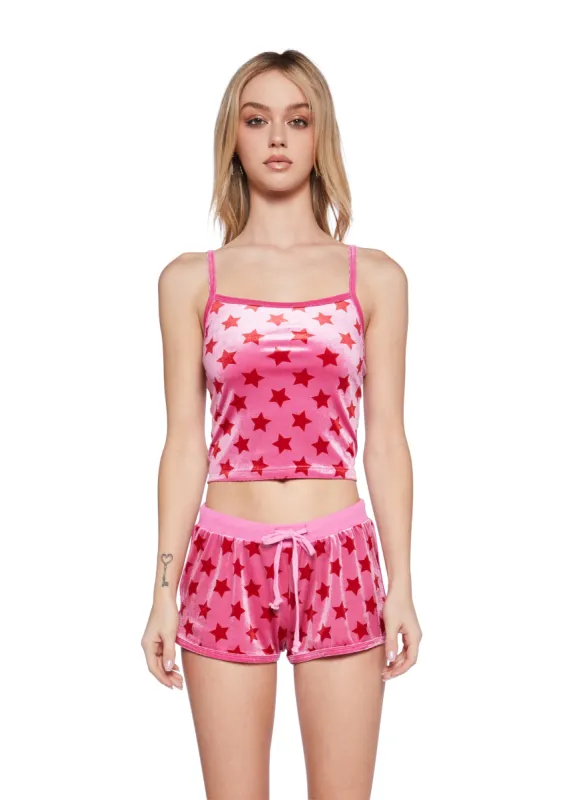 Loyal Maneater PJ Set - Star sold by Dolls Kill