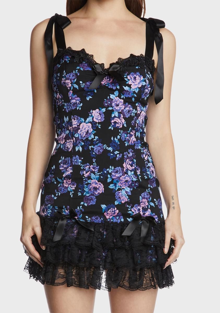 Frozen Over Brocade Dress sold by Dolls Kill product image thumbnail 2