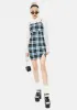 Good Behavior Plaid Mini Dress sold by Dolls Kill