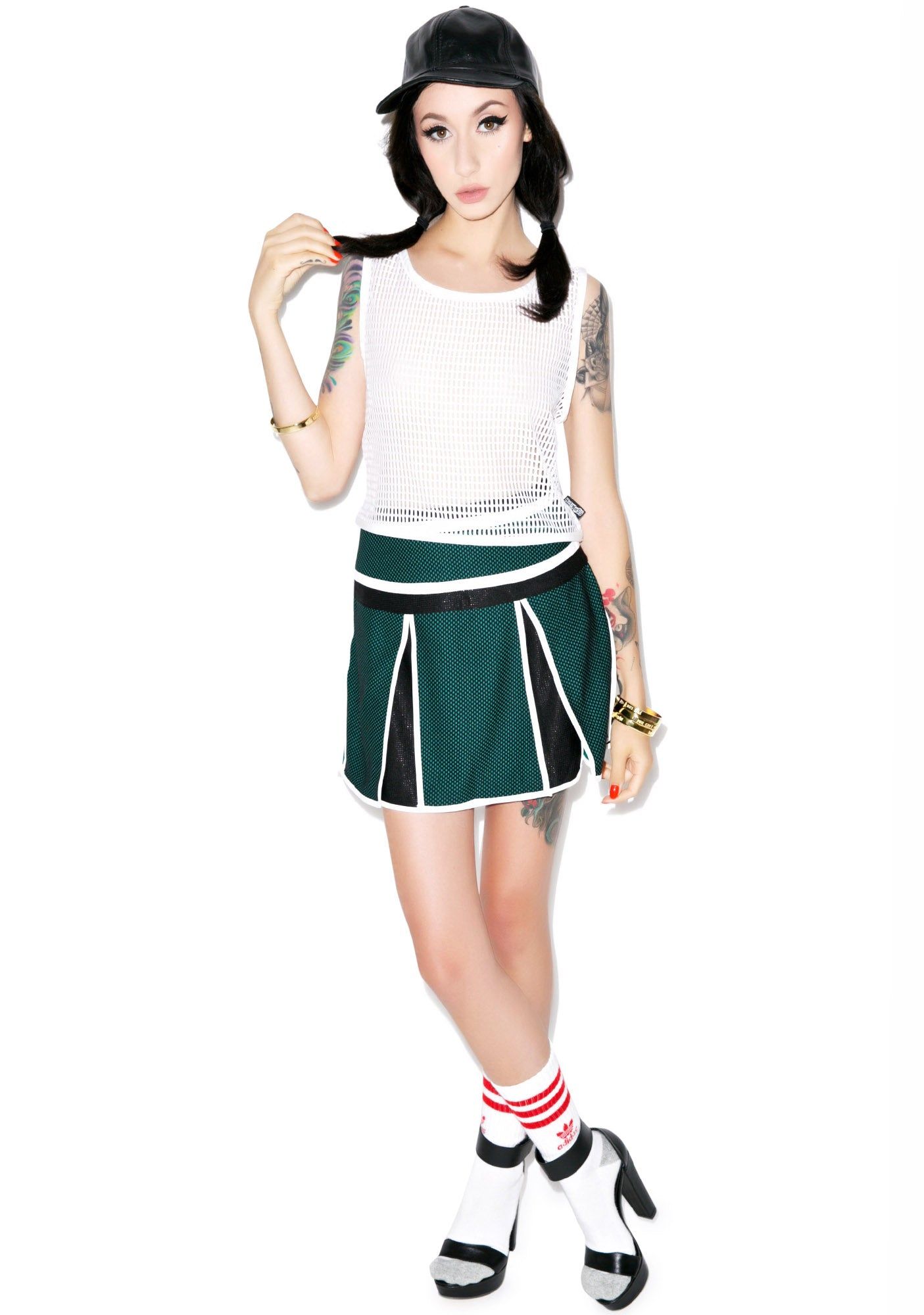 Mesh Crop Top sold by Dolls Kill product image thumbnail 4