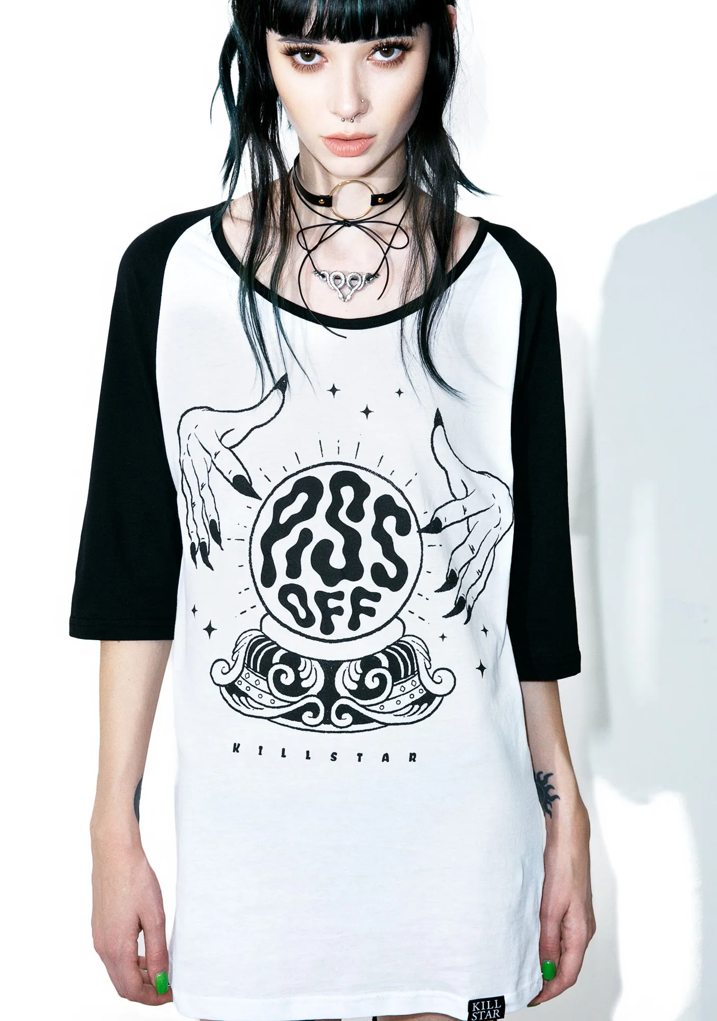 Fortune Raglan Top sold by Dolls Kill product image thumbnail 5