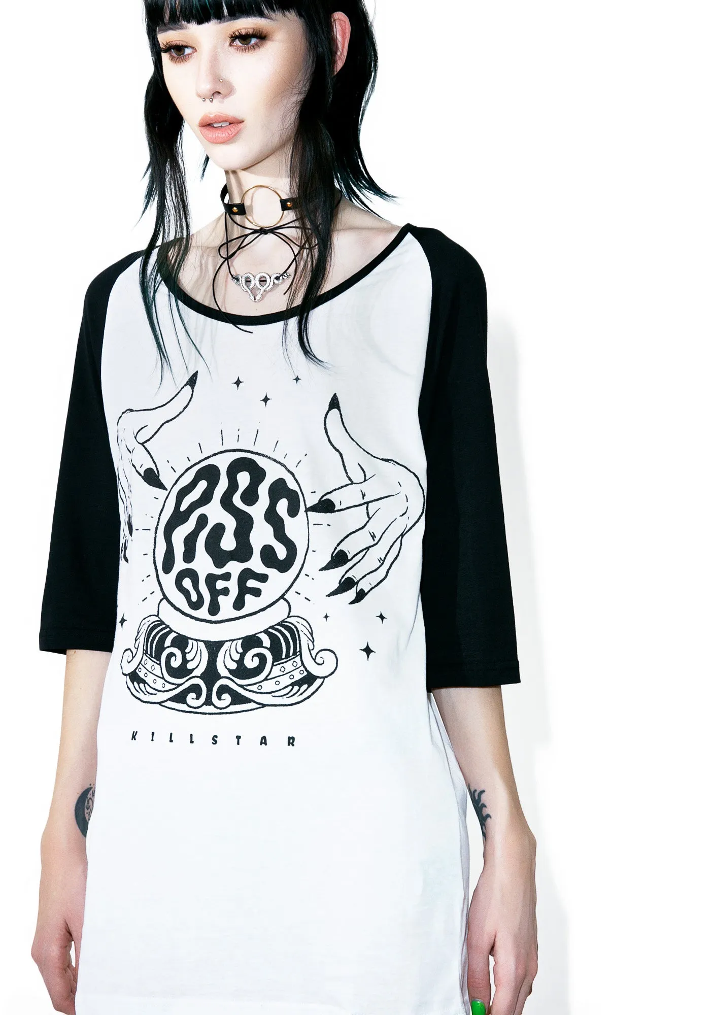 Fortune Raglan Top sold by Dolls Kill product image thumbnail 2