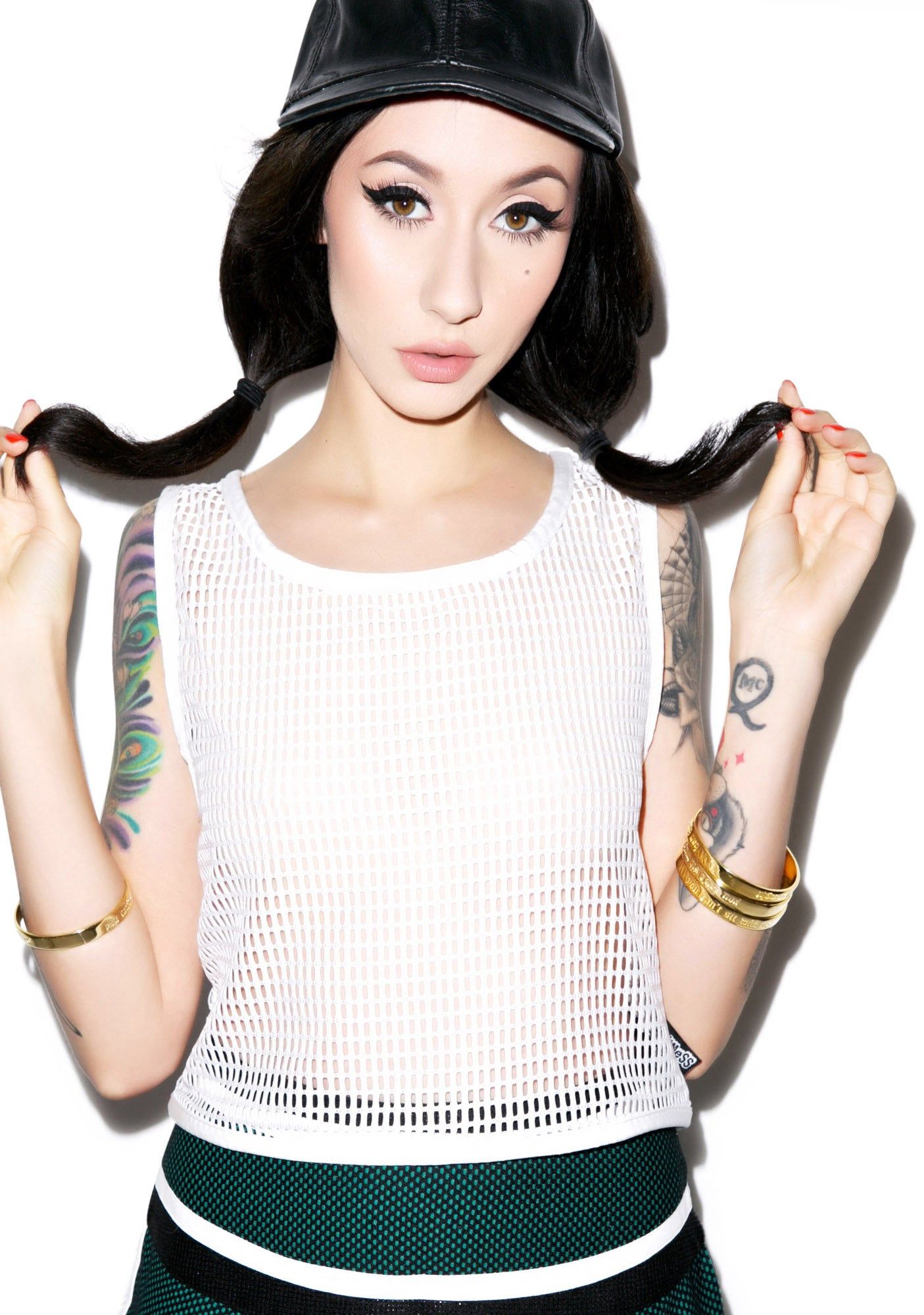 Mesh Crop Top sold by Dolls Kill product image thumbnail 5