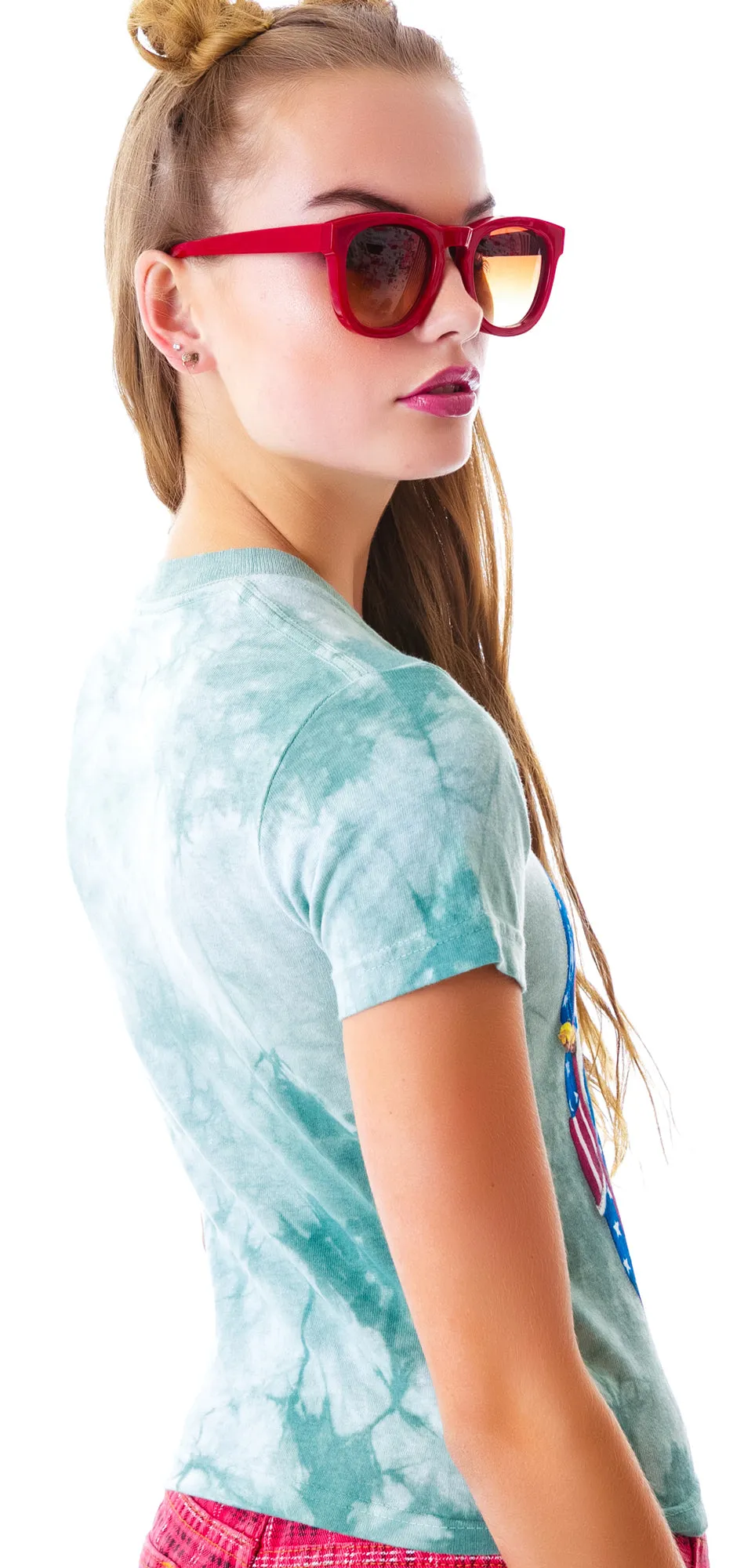 Patriotic Pussy Backpack Tee sold by Dolls Kill product image thumbnail 4