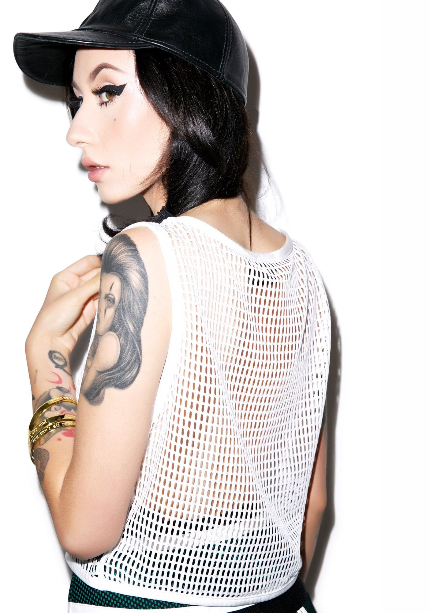 Mesh Crop Top sold by Dolls Kill product image thumbnail 3
