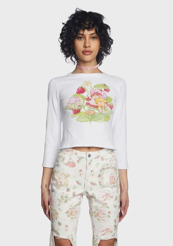 World Of Friends Cropped Tee sold by Dolls Kill