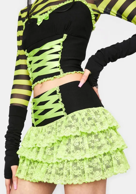 Acting Envious Mini Skirt sold by Dolls Kill