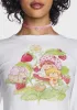World Of Friends Cropped Tee sold by Dolls Kill